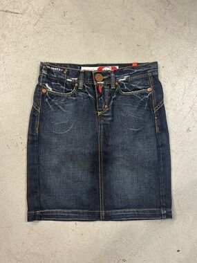 Take Two y2k denim skirt